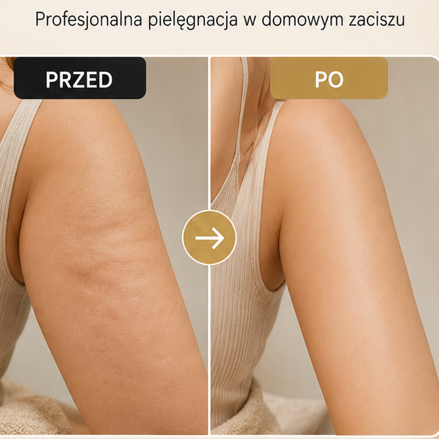 Ramiona — przed i po